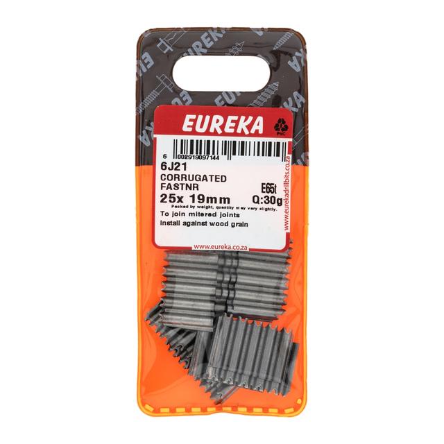 Corrugated Fastner 25x 19mm Q:3